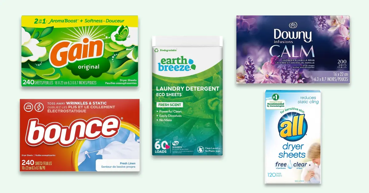 Top 5 Dryer Sheets for Delightfully Fresh Laundry - 5 Best Dryer Sheets 2024