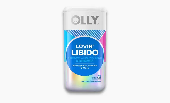 OLLY Lovin Libido Capsules, Boost Desire With Ashwagandha, Maca & Damiana, Vegetarian, Supplement for Women, 20 Day Supply (40 Count) ​- Most Effective Libido Booster for Females