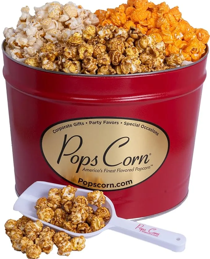 Gourmet Popcorn Gift Tin