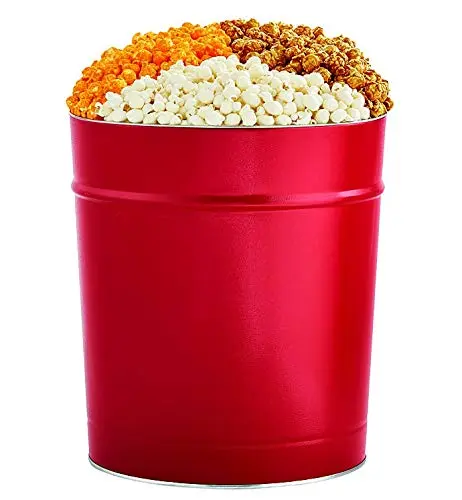 The Popcorn Factory Holiday Favorites Popcorn Tin