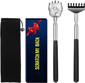 Unique 2-Pack Back Scratcher with Gift Bag