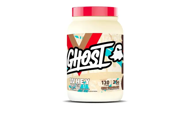 Best Ghost Whey Protein Powder Milk Chocolate Flavor 1-3